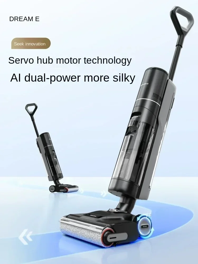 Dreame AI Dual Power Floor Scrubber H30 60 °   تنظيف الماء الساخن، التجفيف الساخن، إزالة الغبار، غسيل وسحب الغسيل الأصلي