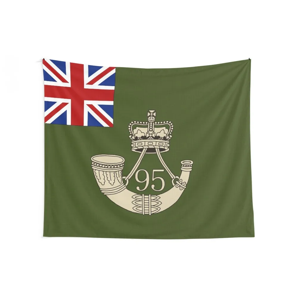 Napoleonic British flag of the 95th Rifles Tapestry Decoration For Bedroom Hanging Wall Tapestry