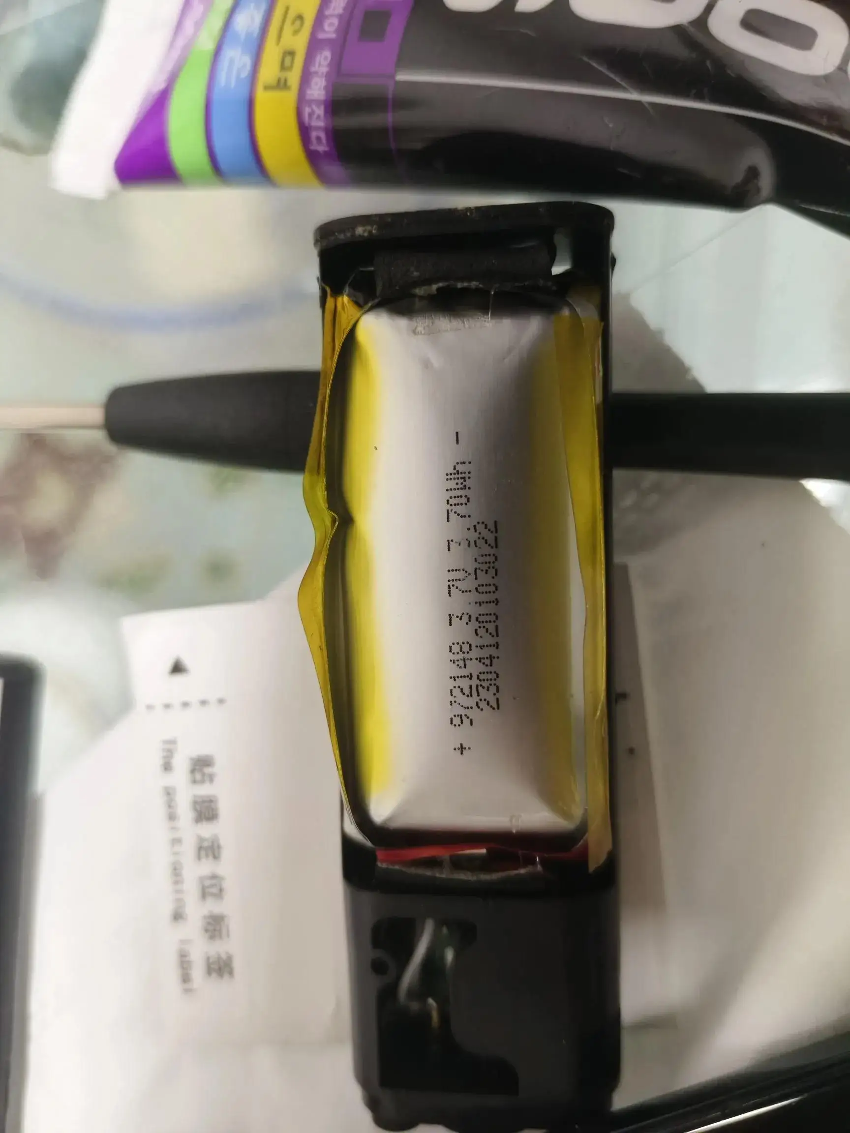 3.7V polymer lithium-ion battery video early education machine 972148 dynamic charging 1100MAH protection full capacity brand ne