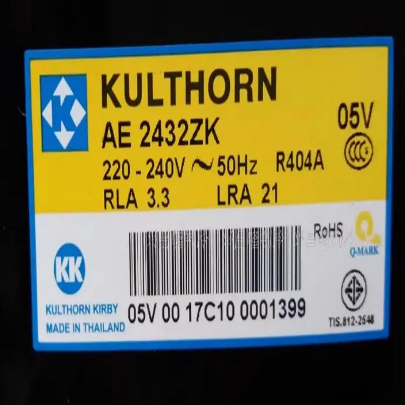 R404A Eismaschine Getränkeschrank Taikang Kompressor AE2432ZK AE2425ZK AE2416ZK