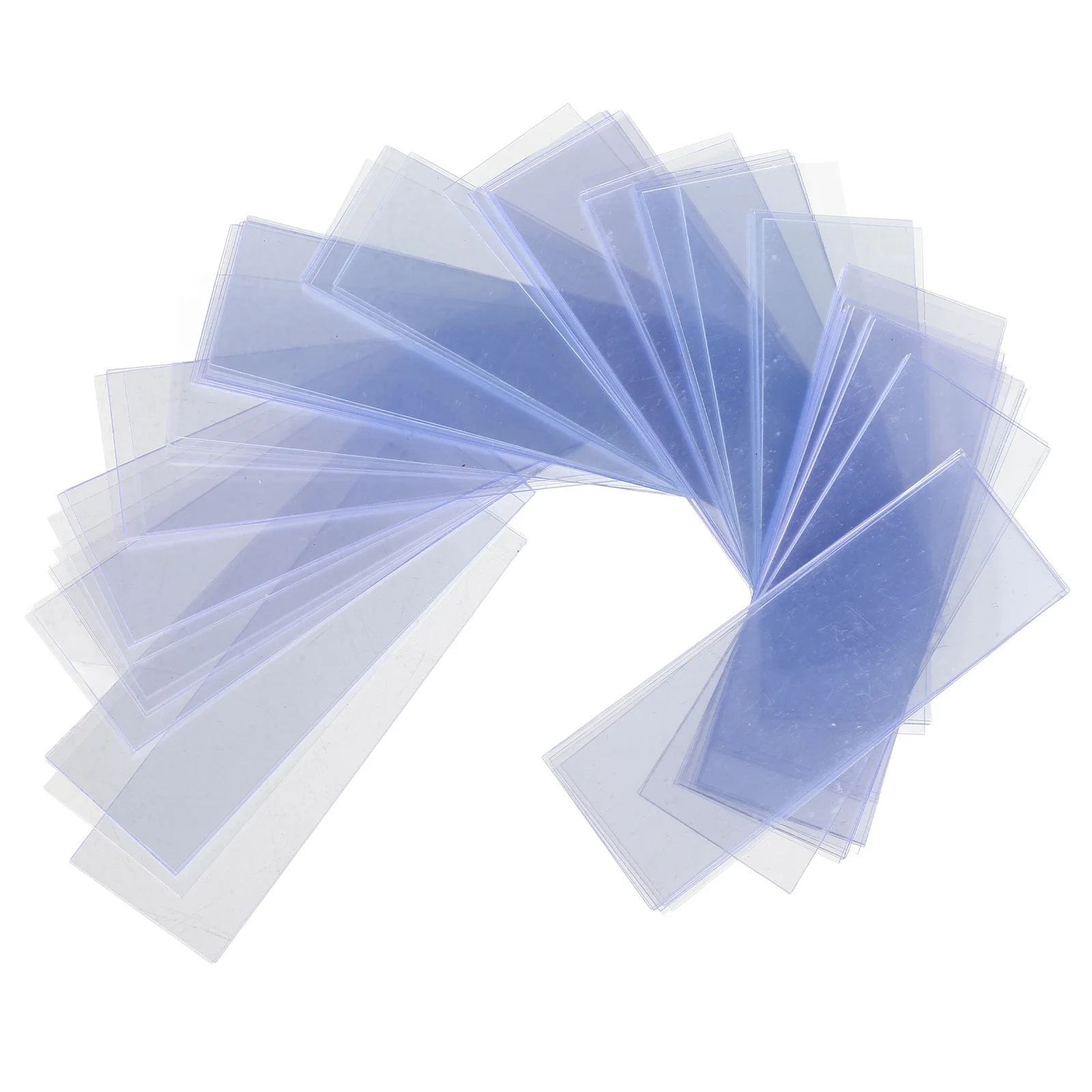 

100Pcs Plastic Microscope Slides Transparent 22x22mm Disposable Laboratory Slides for Urine Tests Science