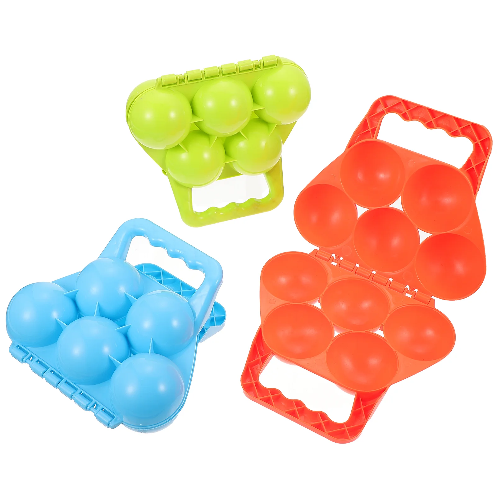 3 Pcs Clip Winter Outdoor Toy Fight Tool Plaything Balls Fighting Holder Toys for Kids