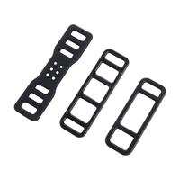 Fixed Silicone Band Headlight Bike Handlebar Cycling Elastic Strap Bicycle Light Bandage Silicone Straps Mount Bike Light Mount
