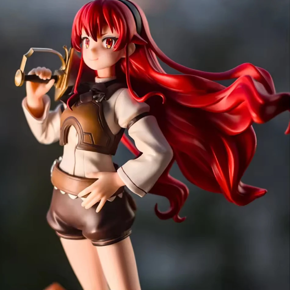 Anime Eris Greyrat Figur Actionfigur Mushoku Tensei Jobless Reincarnation Figur Eris Statue Dekoration PVC Sammlermodell Spielzeug