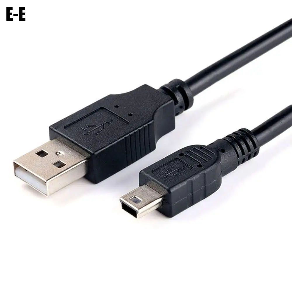 

0.8m USB Type A To Mini USB Data Sync Cable 5 Pin B Male To Male Charge Charging Cord Line for Camera MP3 MP4 New