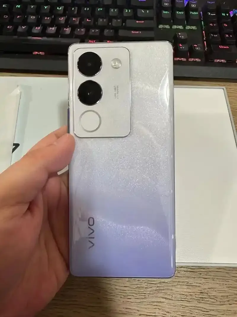 Vivo s17 5g smartphone android cpu snapdragon778g + tela 6.78 polegadas 4600mah rom 256gb nfc nano sim telefone usado