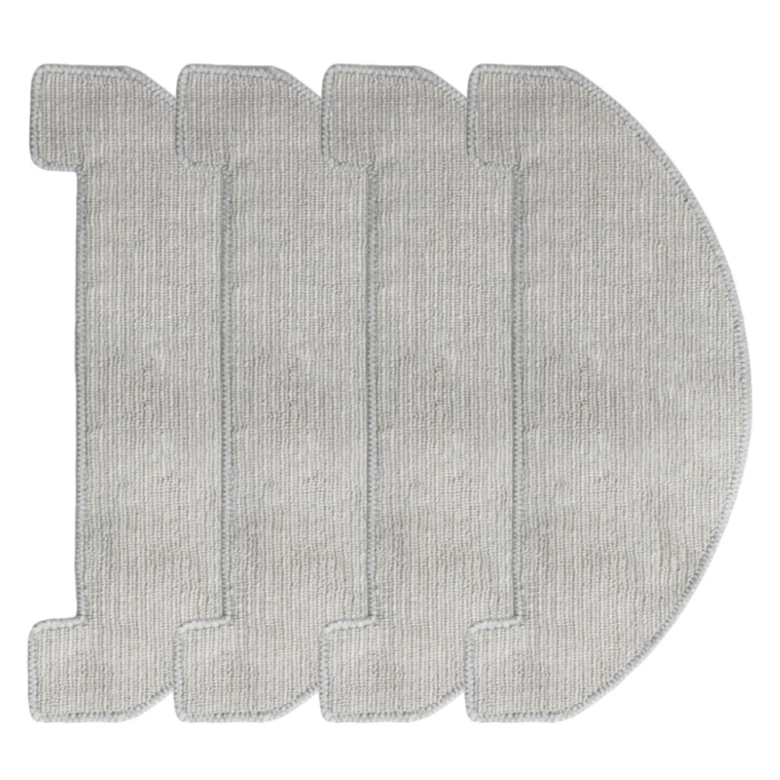 

Essential Cleaning Accessories Get These 4 Pack Replacement Mop Cloths Compatible with Your For Lubluelu L15 Robot Vacuum