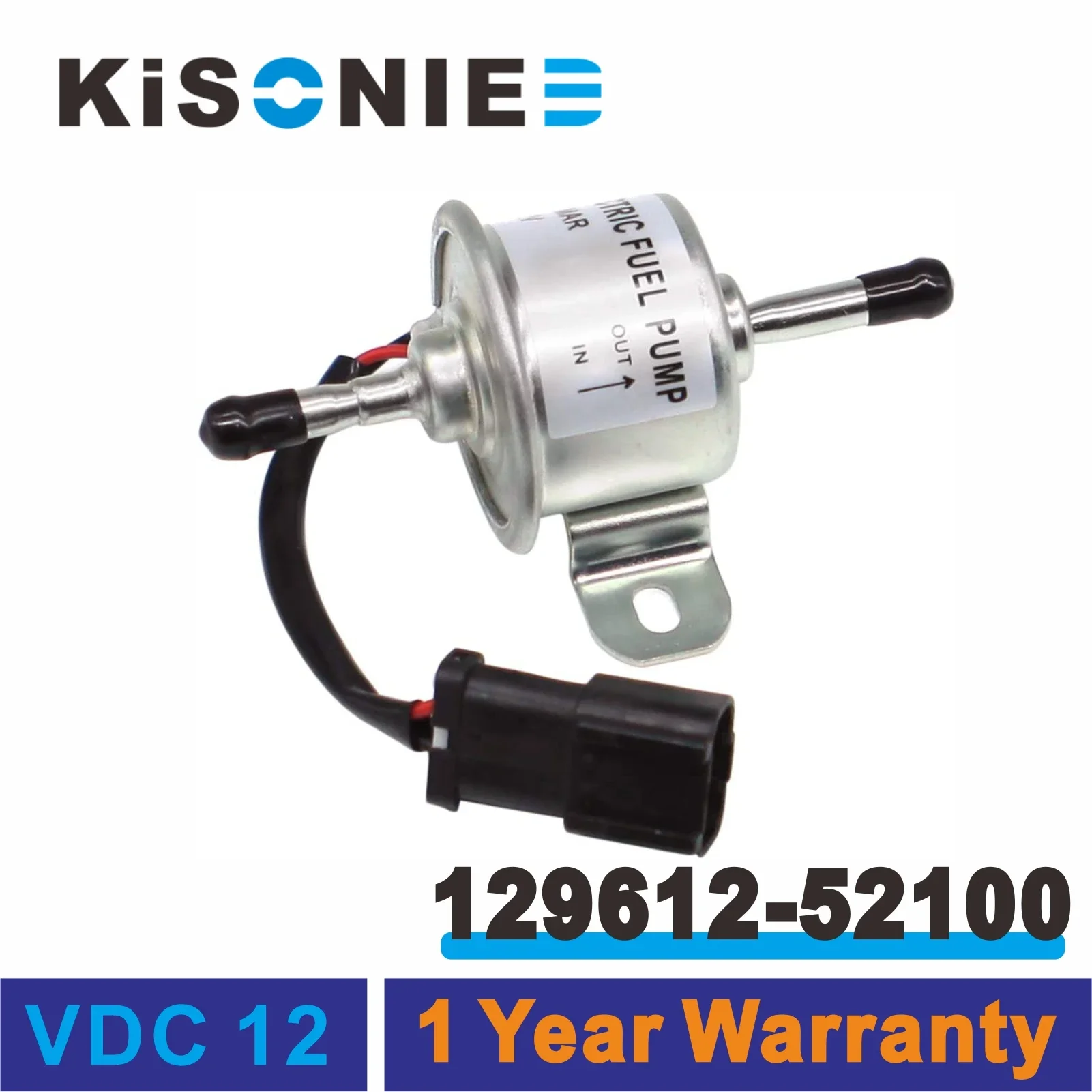 

Fuel Pump 129612-52100 7016409 AT318139 for Takeuchi TB230 Yanmar 3TN100L Perkins HP-404C-22 Engines Bobcat 3450 UTV