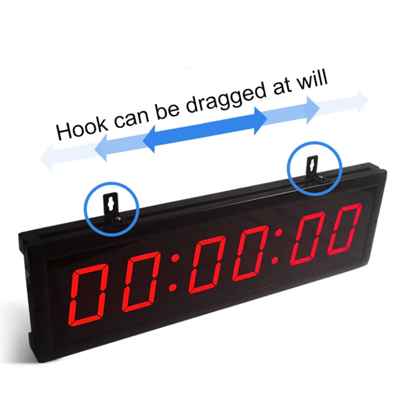 Despertador de Parede Digital com Controle Remoto Polegadas Dígitos Hh: Mm: ss 2023 Hot Sale