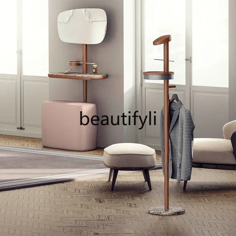 M178 CC Light luxury solid wood floor-to-ceiling coat rack, household living room hanger, store-available coat rack
