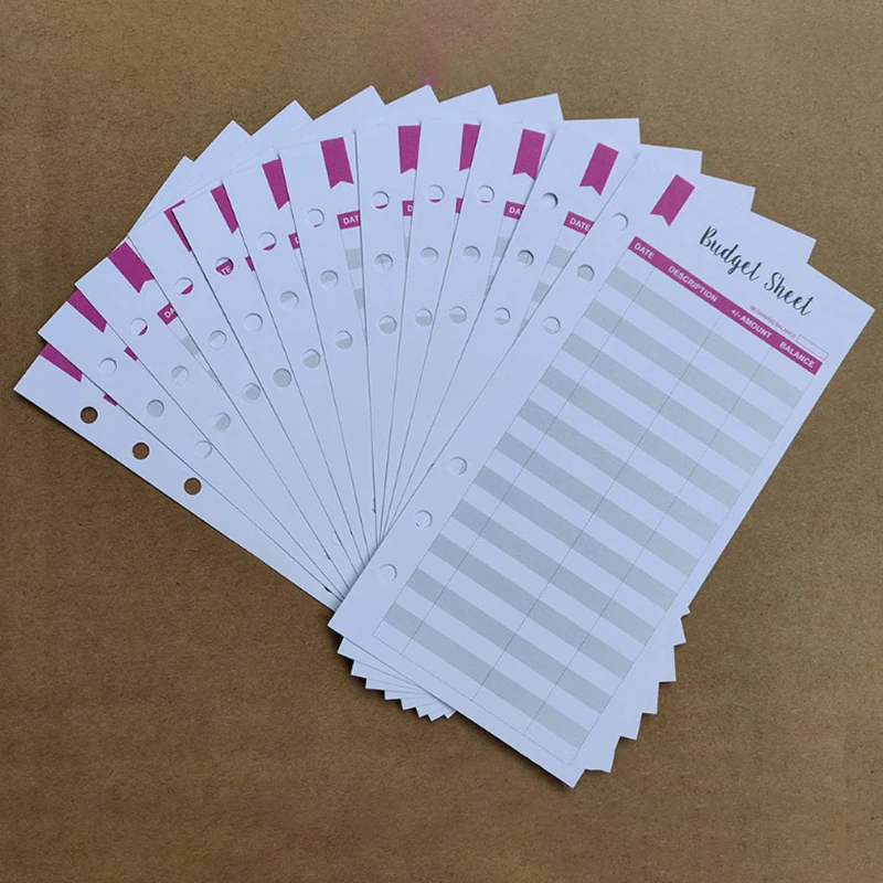 New Planner Monthly Finance Organizer With Expense Tracker Notebook Manage Money Writing Pads