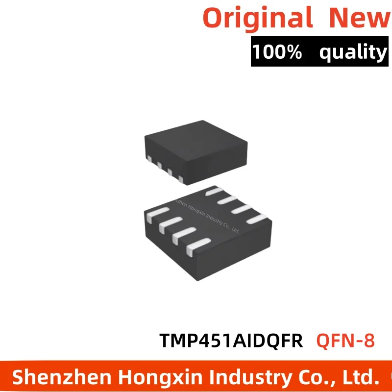 

(5-10piece) 100% New TMP451AIDQFR TMP451 T451 QFN-8 Temperature sensor chip IC