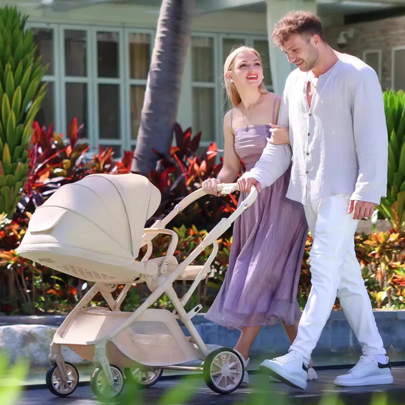 

Детская коляска, портативная детская коляска с высоким воротом, удобная двусторонняя складная детская коляска, коляска в форме яйца, От 0 до 3 лет