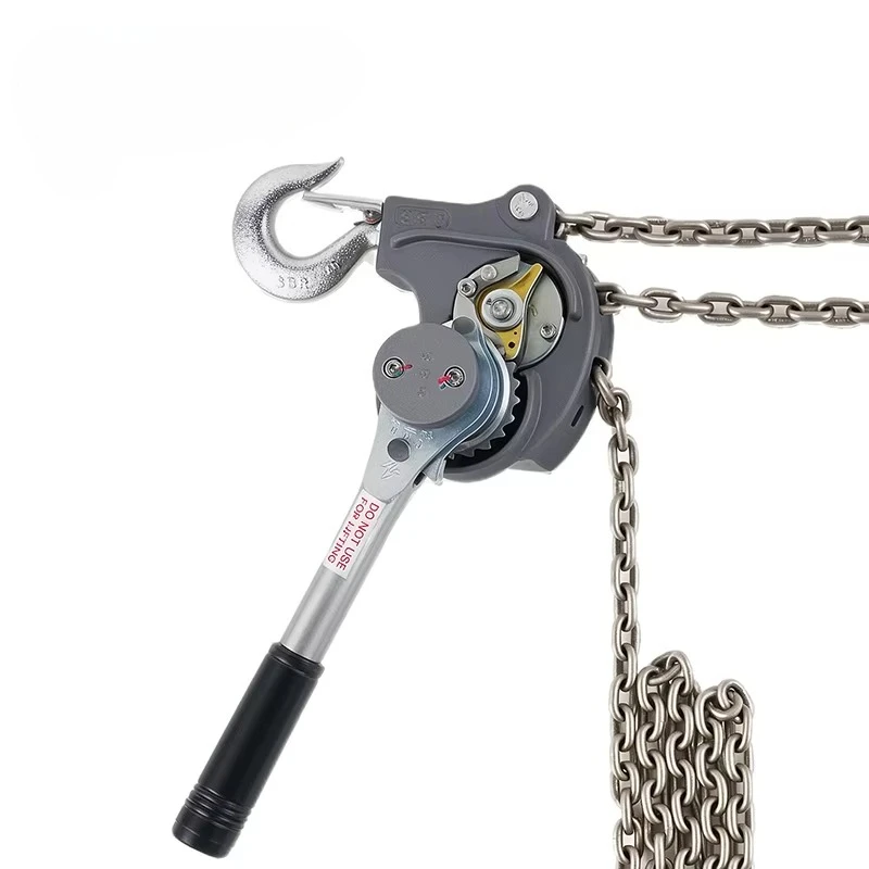 

P1500 1.5T Aluminum Alloy Manual Ratchet Electric Puller Tool for Tensioning Rope Cable Clamp Products