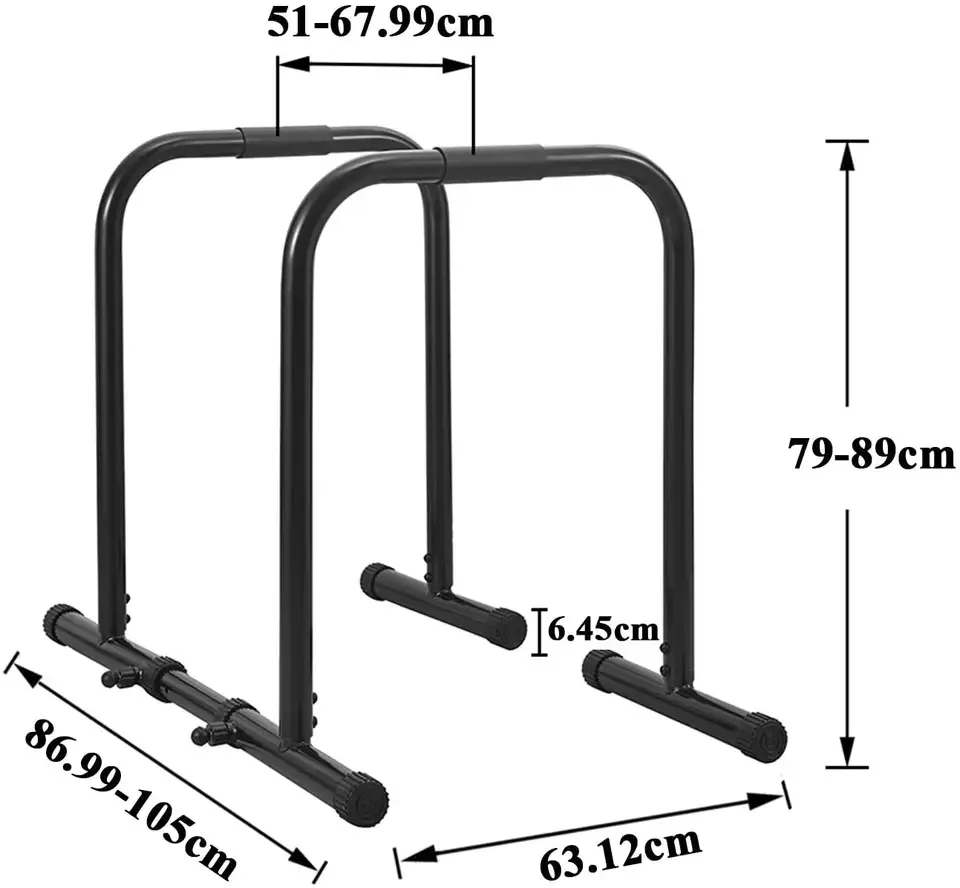 Hot sale Home Fitness Equipment Push Up Stands Bars Adjustable Parallel Bars