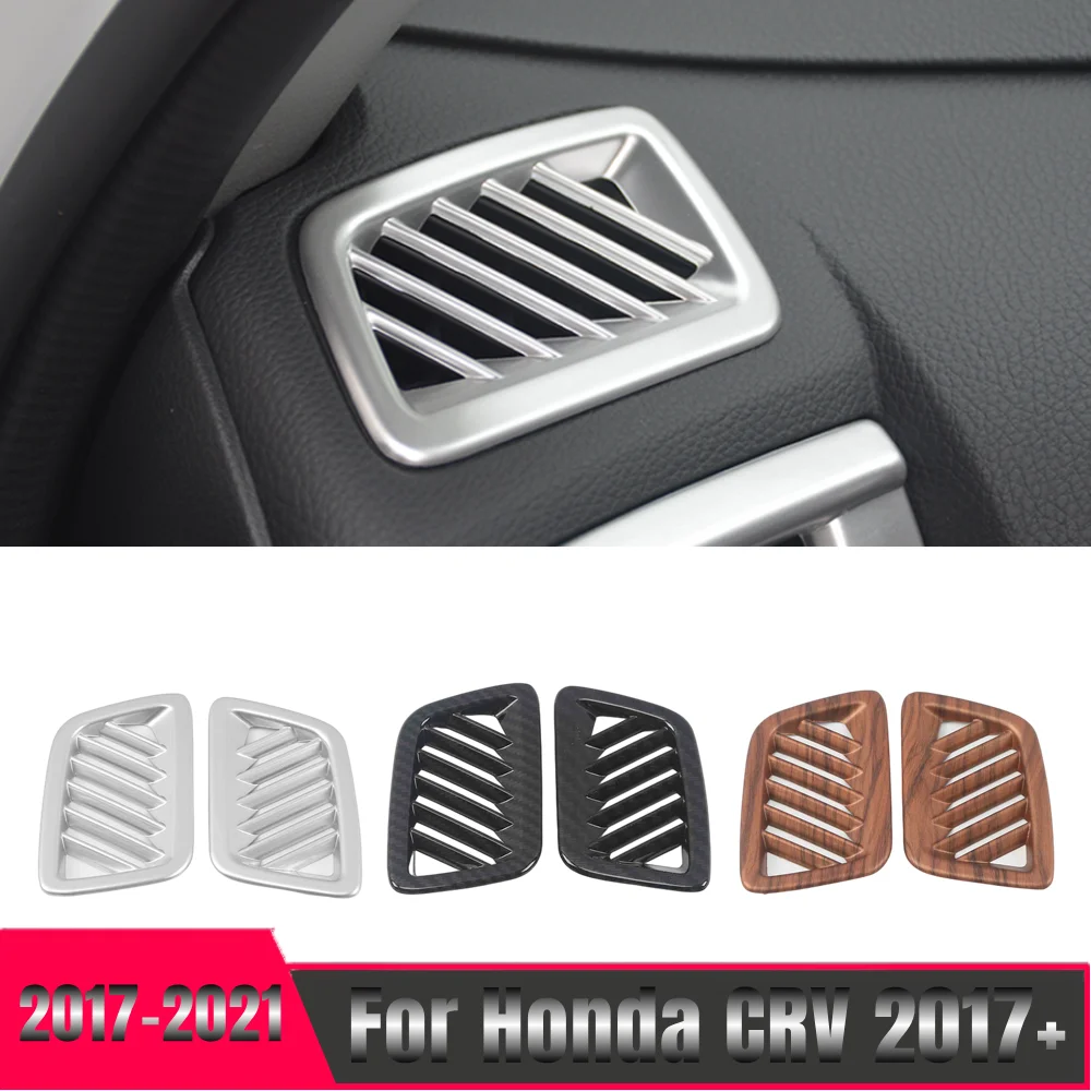 

ABS plastic For Honda CRV 2017 2018 2019-2021 Central Control Dashboard Left Right air Outlet Frame Modification Accessories