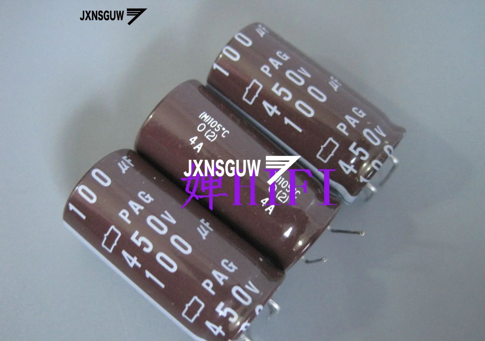 

10PCS NIPPON PAG 450V100UF 18X35MM NCC Aluminum electrolytic capacitor 100UF/450V CHEMI-CON 105 degrees 100uF 450V