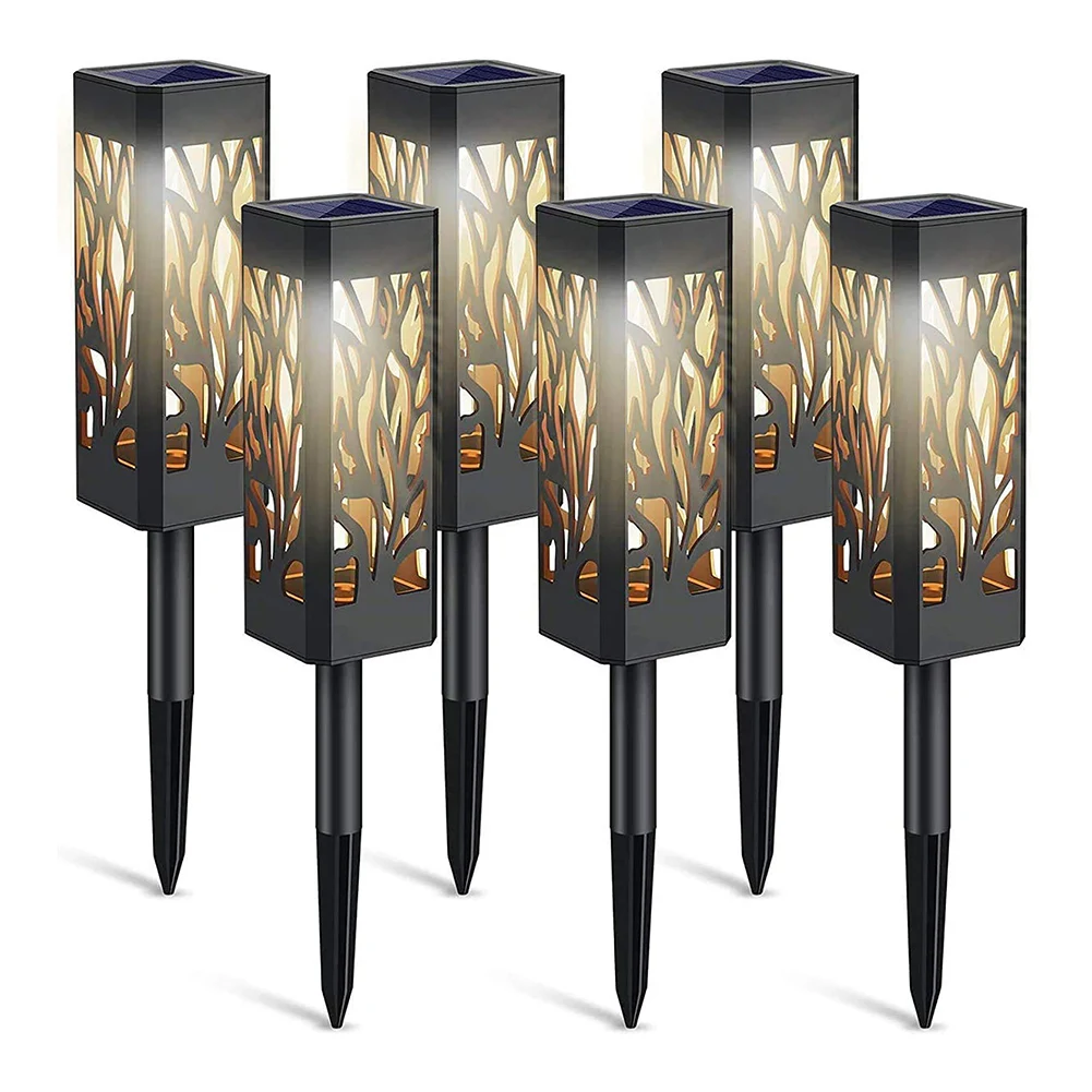 Outdoor Garden Solar Lights Auto On/Off Garden Decorative Solar Lights Lawn Stakes Light Lamp IP65 Waterproof Warm/White LED