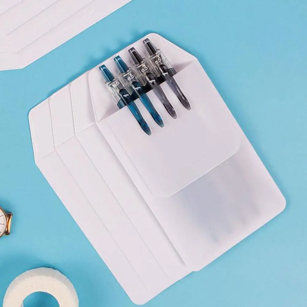 10Pcs Pencil Cases PVC Compact Pen Storage Bags Nurse Doctor Portable Storage Hospital Pen Bags Pencil Cases