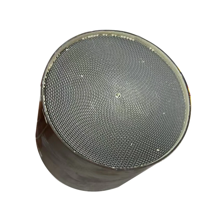 Picture 5: 2pcs 120*100mm EURO 5 Metal Three Way Catalyst Catalytic Converter 200/400cpsi High Flow Durability Catalyst Filter