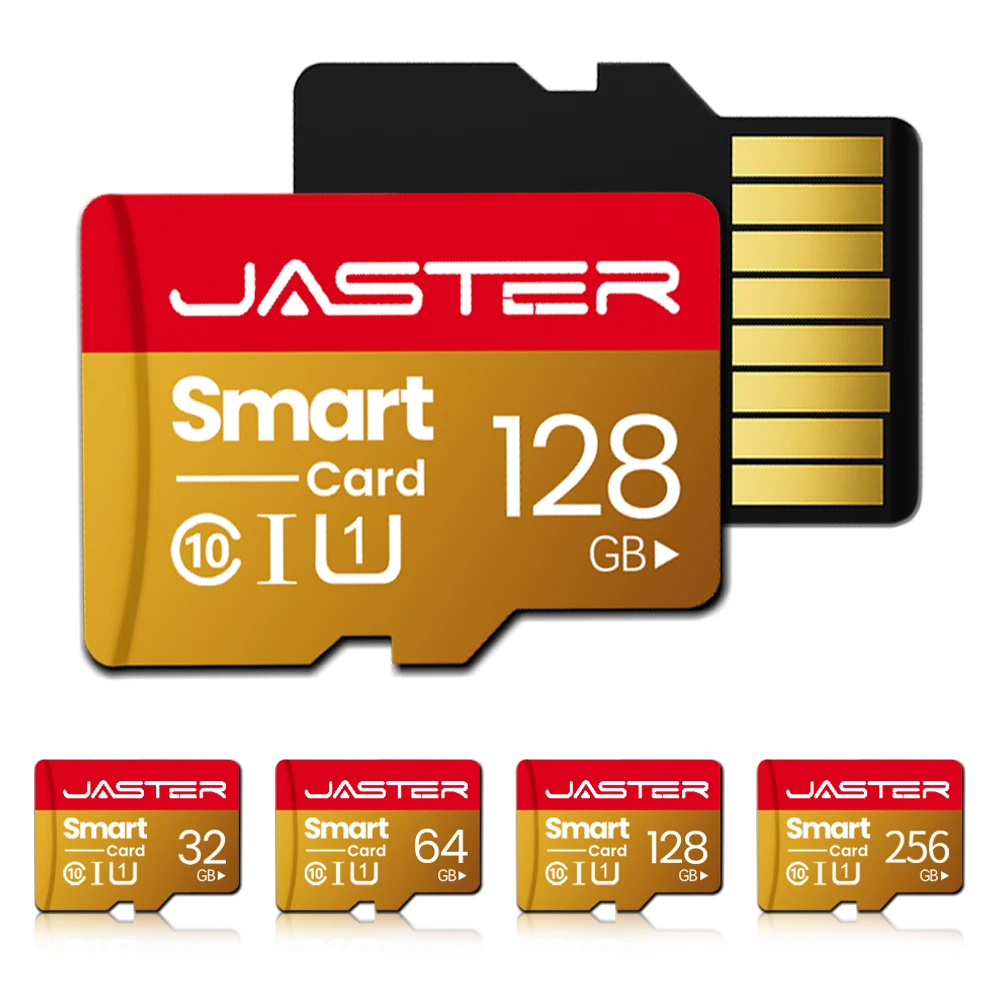 

Golden Original TF Card 64G Class10 A1 for Surveillance Video MP3 MP4 Mobile Phone Memory Card 32GB U1 TF Card 128GB U3