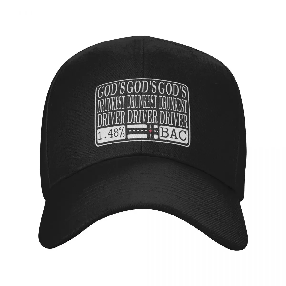 

god's drunkest driver Baseball Cap fishing caps man Hat Baseball Cap Sunscreen Ladies Men's