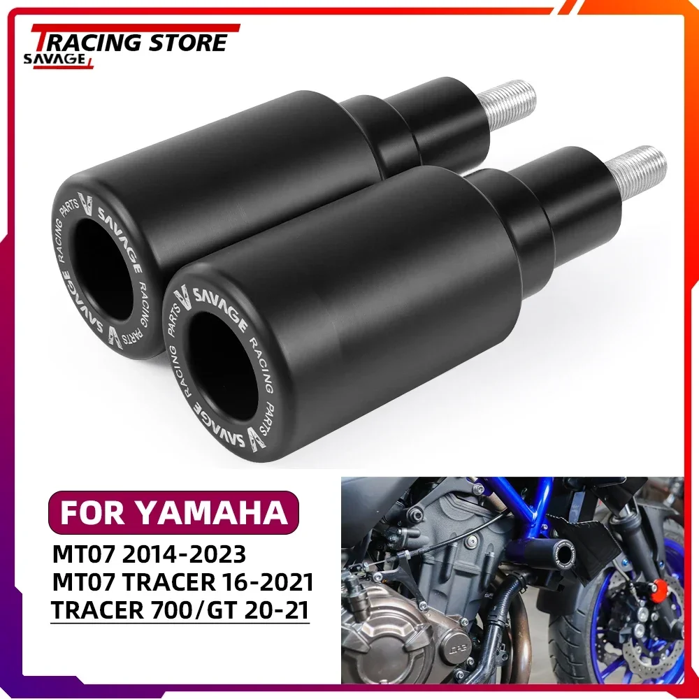 

2024 MT-07 For YAMAHA MT07 Tracer 700/GT Frame Slider Crash Protector Motorcycle Accessorie Falling Protection Engine Pad MT 07