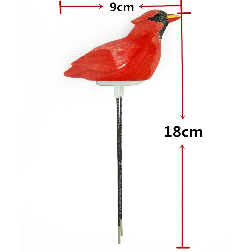 Soil Alerter Moisture Meter 1pcs 7.09x3.54inch Bird Shape Continuous Measurement Replaceable Button Battery Resin