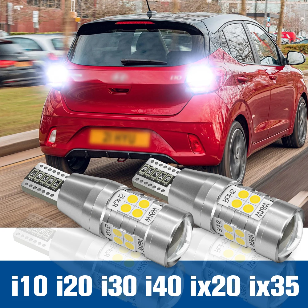 

2pcs LED Reverse Light Back up Lamp Accessories Canbus For Hyundai i10 i20 i30 i40 ix20 ix35 2007 2011 2014 2015 2016 2017 2018