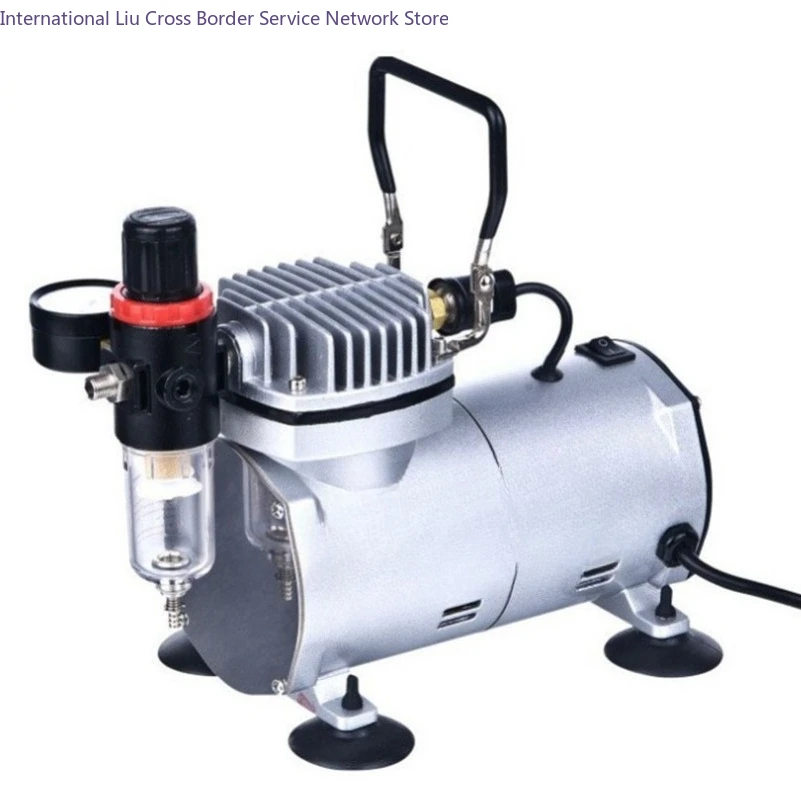 Small Air Compressor Spray Pen Pump for Painting Furniture Repair Cake Spraying - Portable Airbrush Gun for DIY Projects