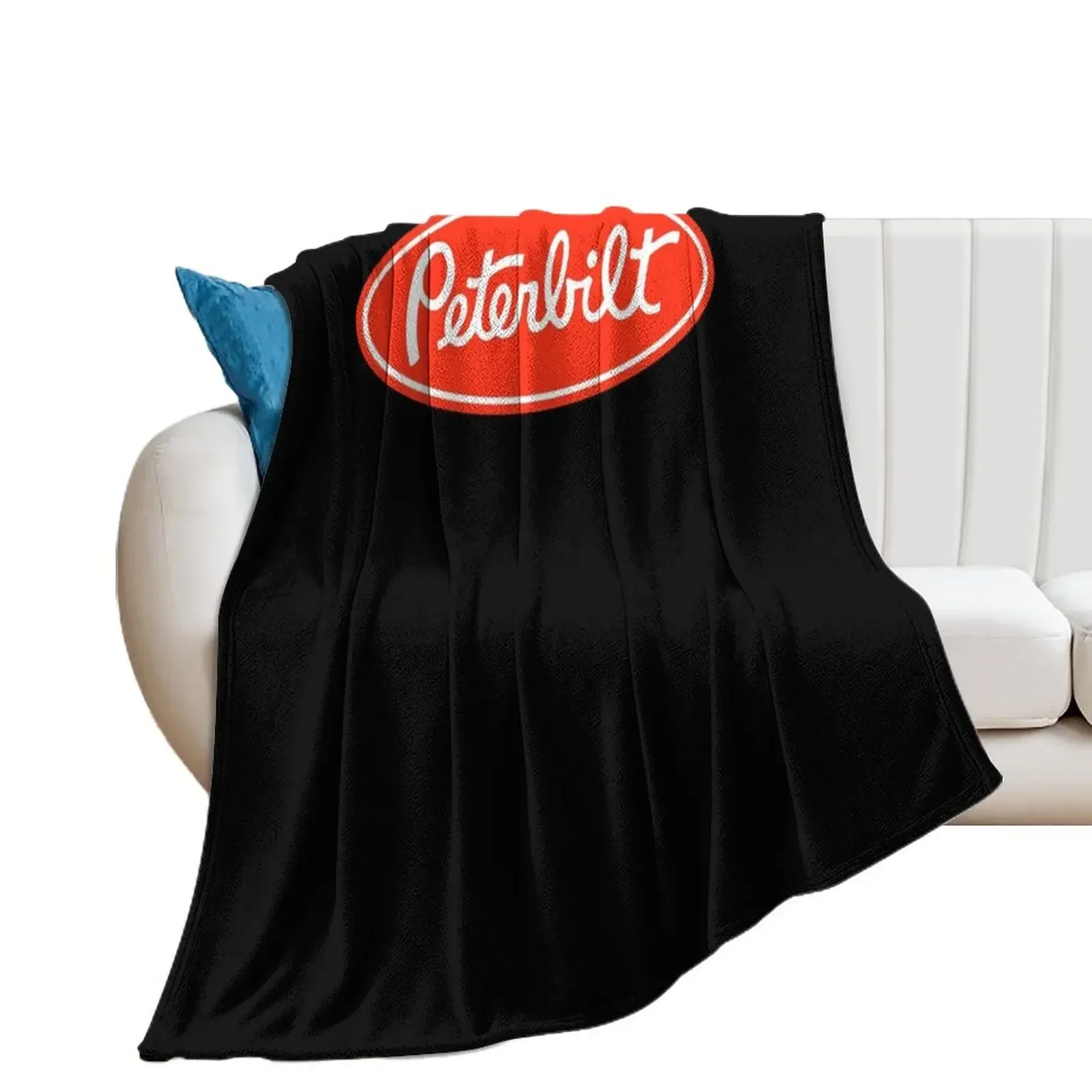 Peterbilt Truck Logo Throw Blanket Polar Luxury Designer Blankets
