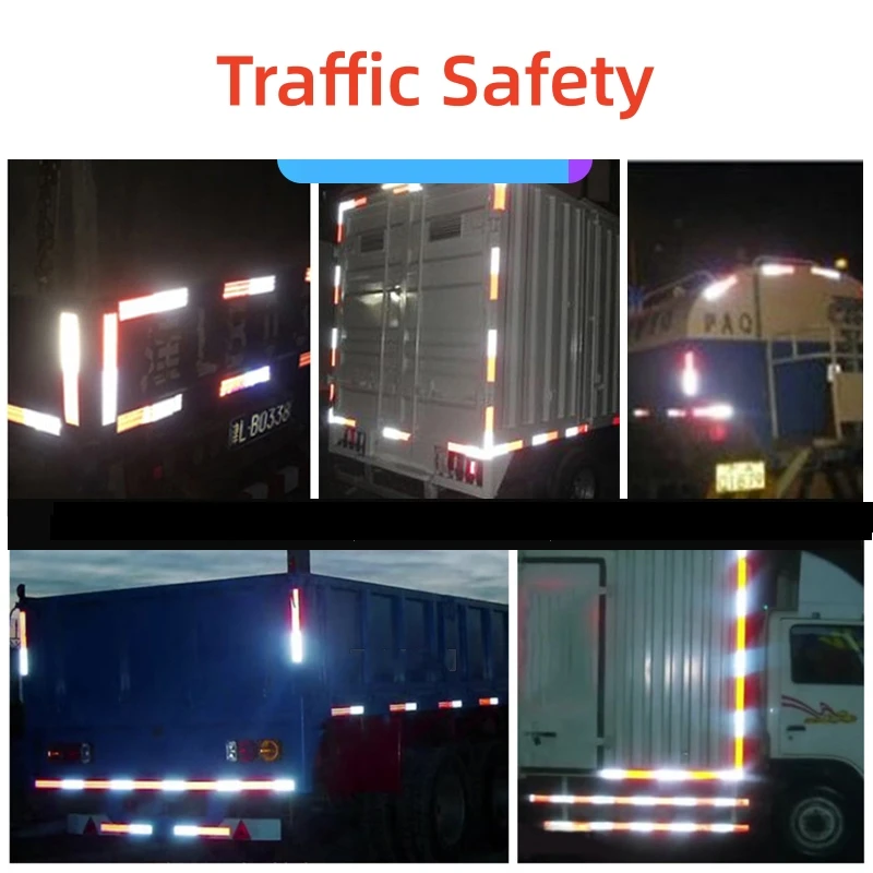 Reflective Stickers For Trucks Special Vehicles At Night Vehicle Warning Signs Affixed The Car Reflective Film Car Sticker