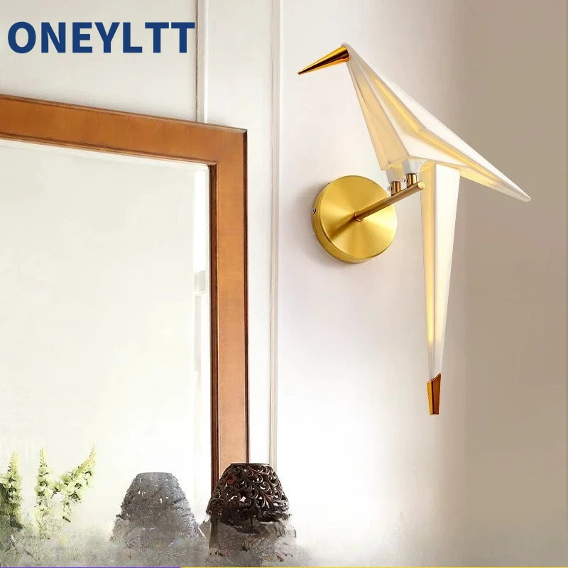 

Qianzhihe bedroom wall lamp bedside high-end feeling luxury corridor staircase decoration livingroom background lighting fixture