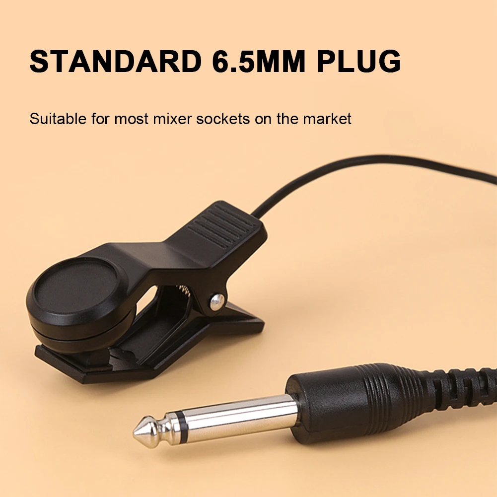 كليب على لاقط الغيتار الصوتية لاقط 6.35 مللي متر الغيتار لاقط موالف مكبر للصوت 0.9 متر كابل التوصيل الغيتار الملحقات #6