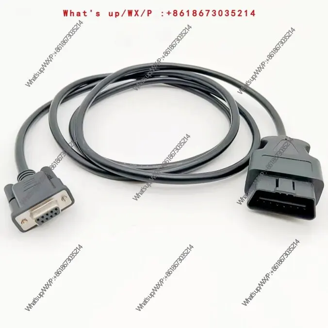 Automotive OBD cable OBD to DB9 ValueCAN KVaser ES581 PCAN USB dedicated diagnostic cable