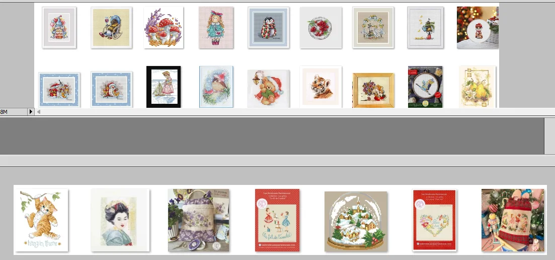 

Набор для вышивки крестом DIY Набор Маленький LBP - Дайте цветочное сердце Украшение Набор для вышивки крестом Новые поделки Ручная вышивка