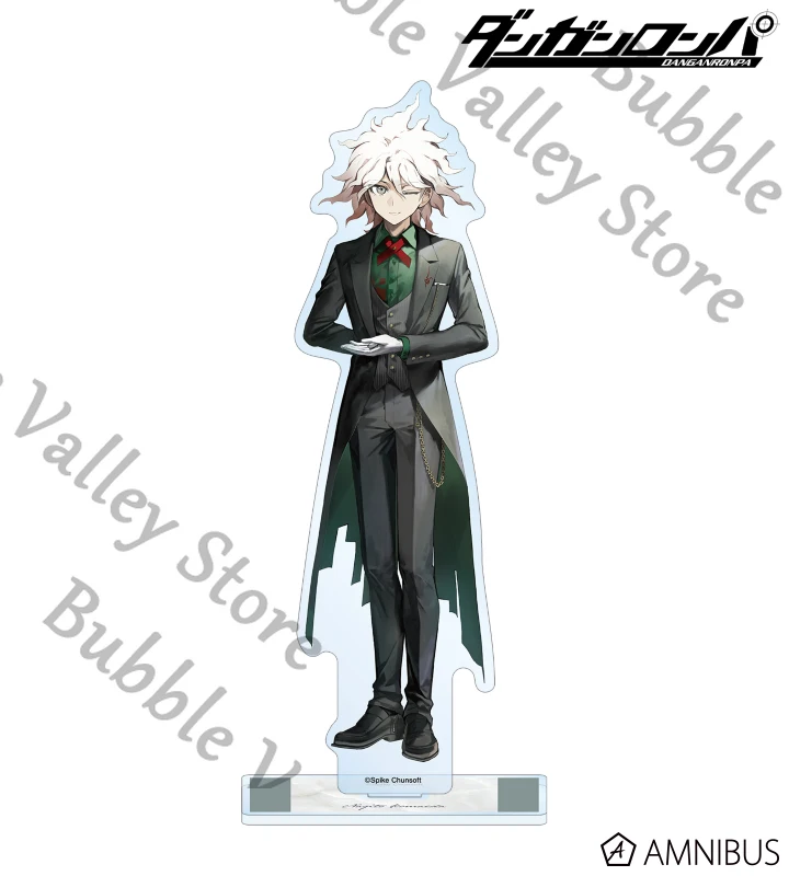 Genuine Anime Danganronpa Yasuhiro Taeko Nagito Komaeda Hinata Hajime Cosplay Acrylic Figure Stand Cartoon Standing Sign Xmas