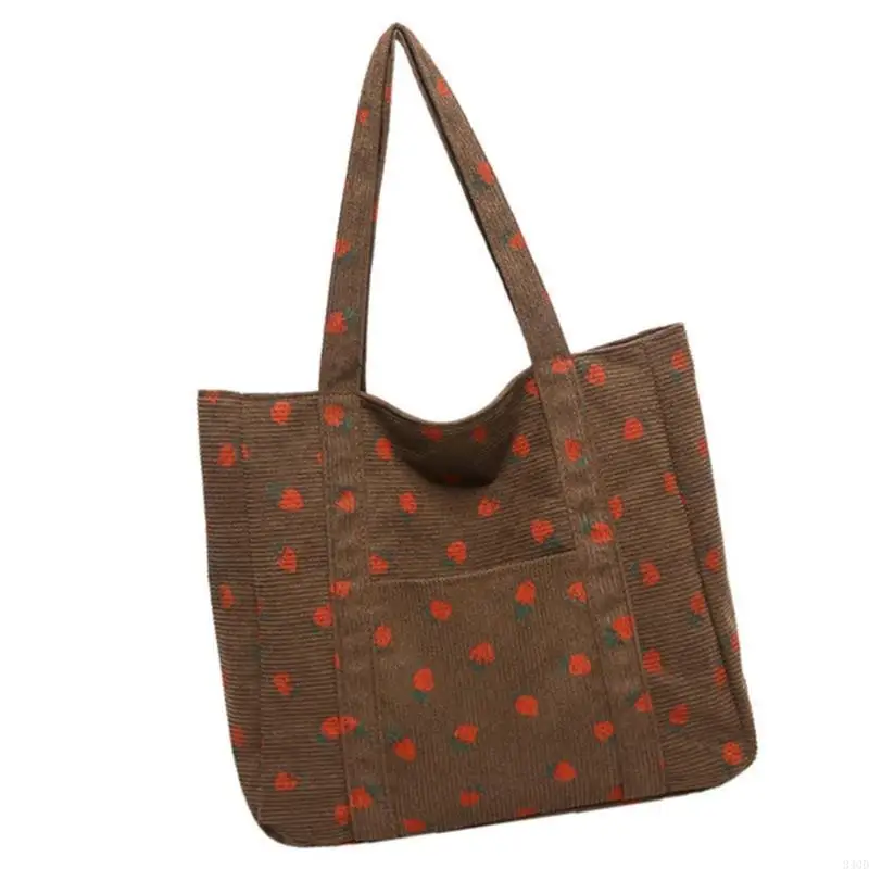 

340D Large Capacity Shoulder Bag for Women All-matching Armpit Bag Strawberry Handbag