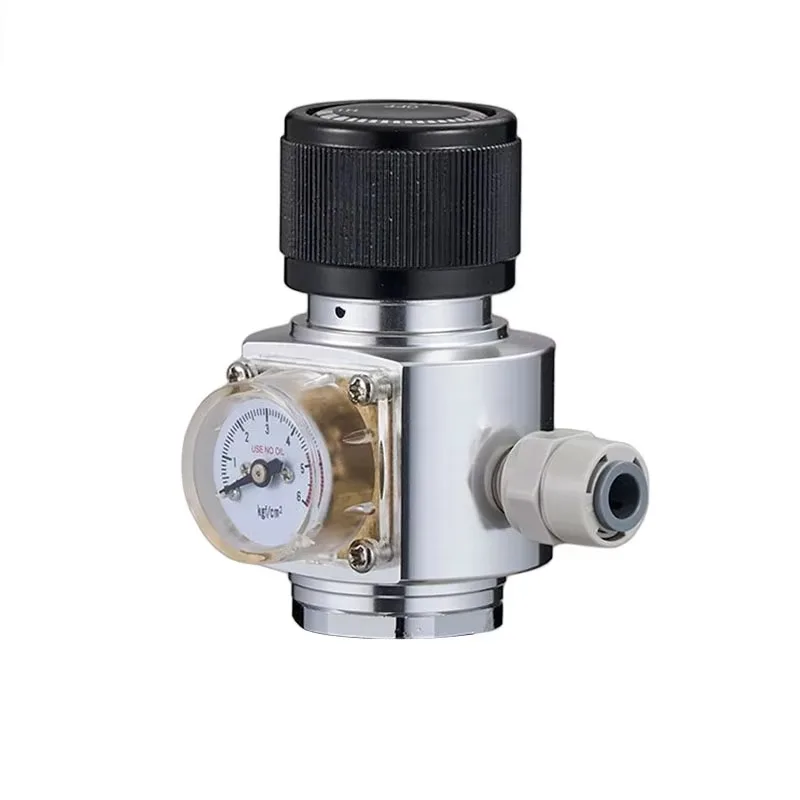 

Square Pressure Reducing Valve Soda Regulator Mini Pressure Regulator
