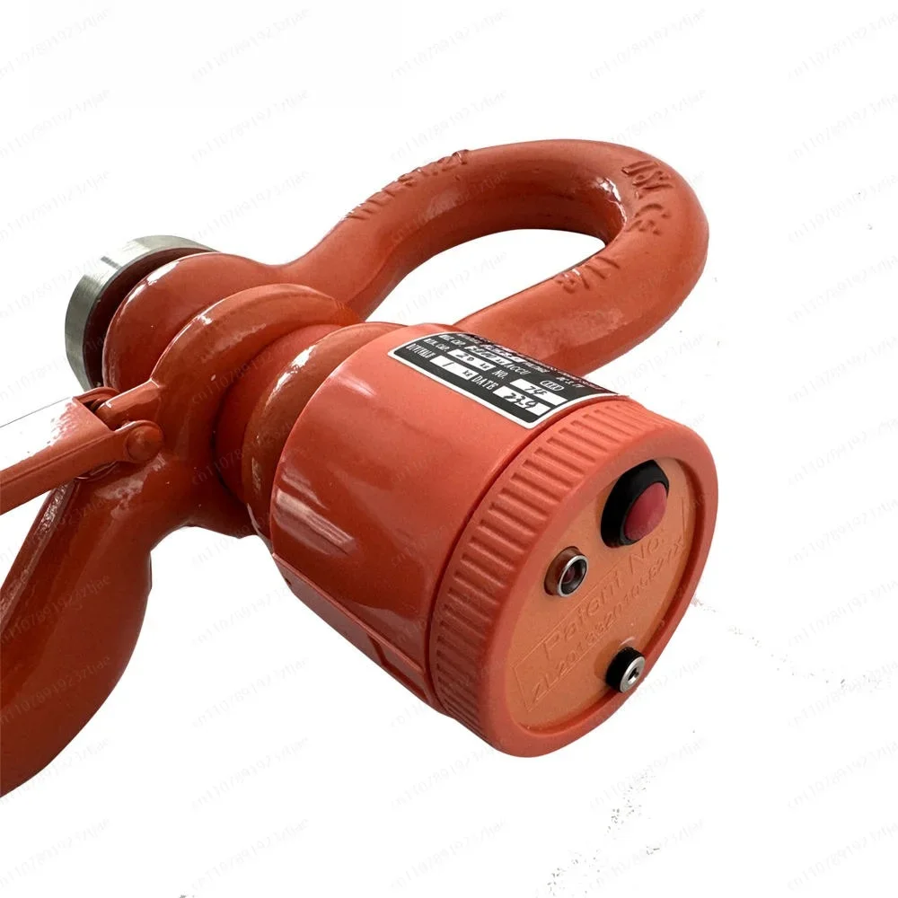 15T Wireless Crane Scale with Handheld Meter, 5kg Div Heavy Duty Industrial Hanging Hook Scale for Warehouse / Factory-jmz