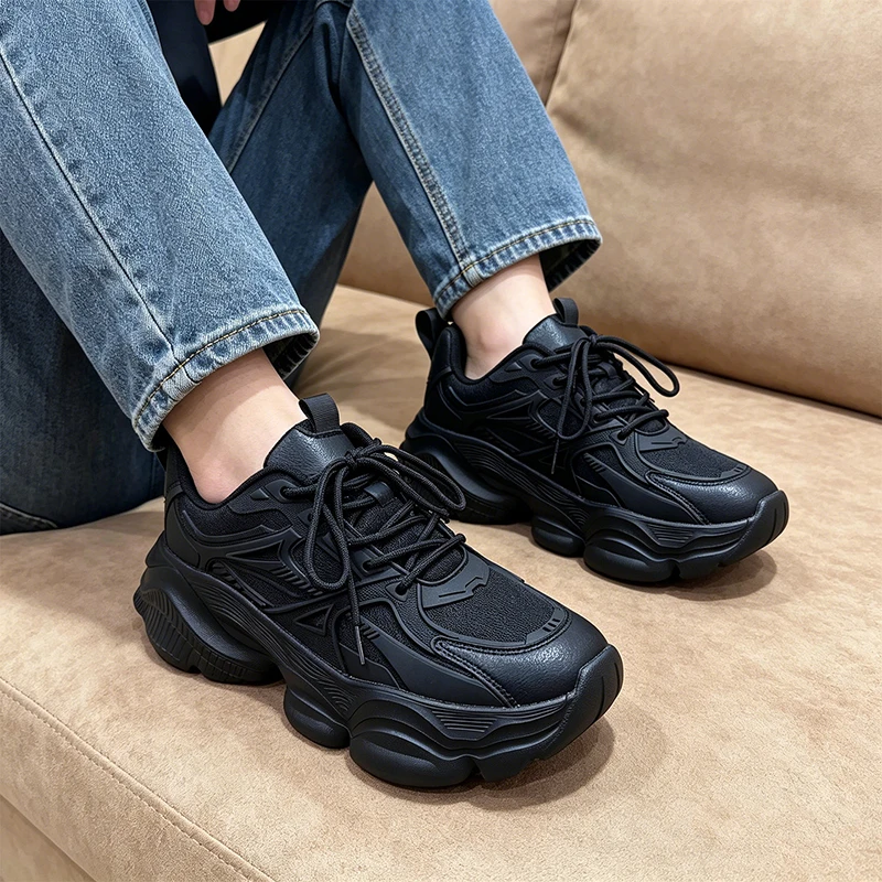 Chaussures de sport à platefor - Men Shoes Trainers avis et prix