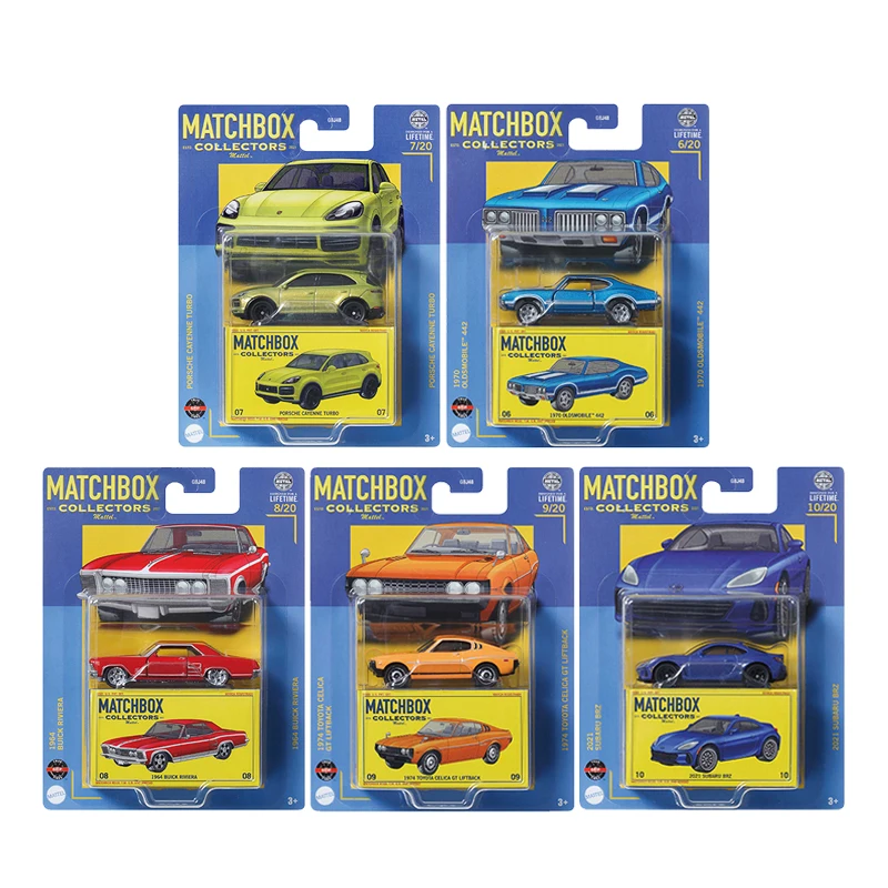 Matchbox Collectors 2024 Porsche Cayenne Turbo Buick Riviera Toyota Celica Subaru BRZ 1/64 Diecast Model Car Toy GBJ48