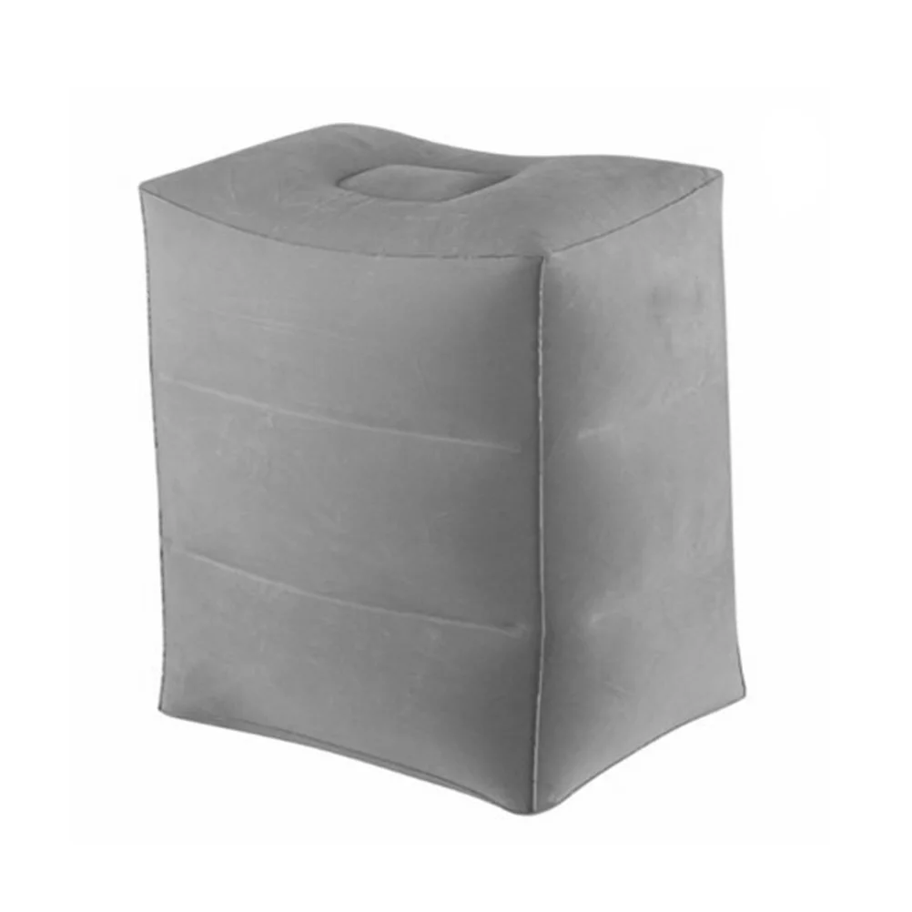

1 set Inflatable Foot Rest Pillow Comfortable Leg Cushion Airplane Travel Foldable Outdoor Furniture Travel Accessory