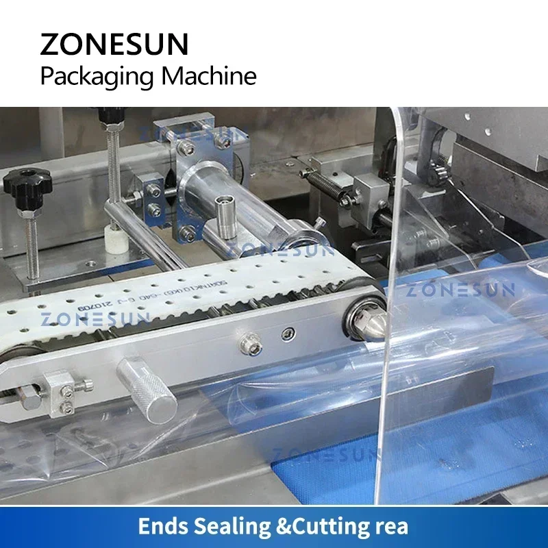 ZONESUN ZS-WP550A Salviette umidificate automatiche che fanno macchina Confezione piatta Salviette per neonati Linea di imballaggio antisettico per tessuti