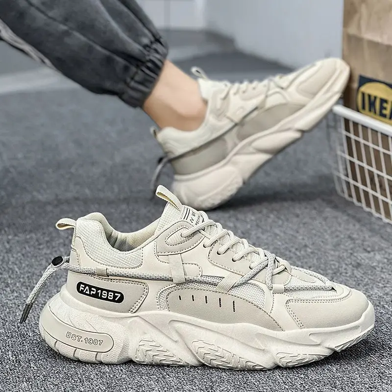 2023Scarpe da tennis da uomo Nuove scarpe sportive casual Primavera e autunno Uomo Scarpe da corsa resistenti all'usura traspiranti кроссо kukus муж...........е