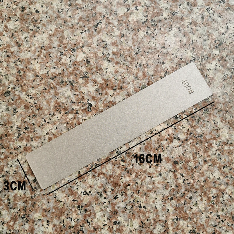 Großer Diamantstein ohne Grundstange, gebrauchter Messerschärfer, Diamant-Schleifstein, Schleifstein, Schleifstein, Bars, Küchenwerkzeug