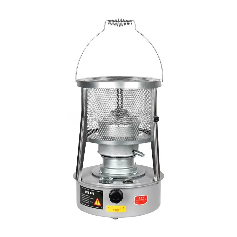Air Heater Indoor Outdoor Portable Camping Heater Stainless Steel High Productivity 6L White