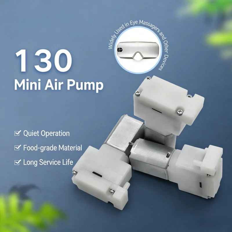 130 Micro Air Pump 3-12V Small Quiet Inflatable Pump for Eye Massager Beauty Instrument