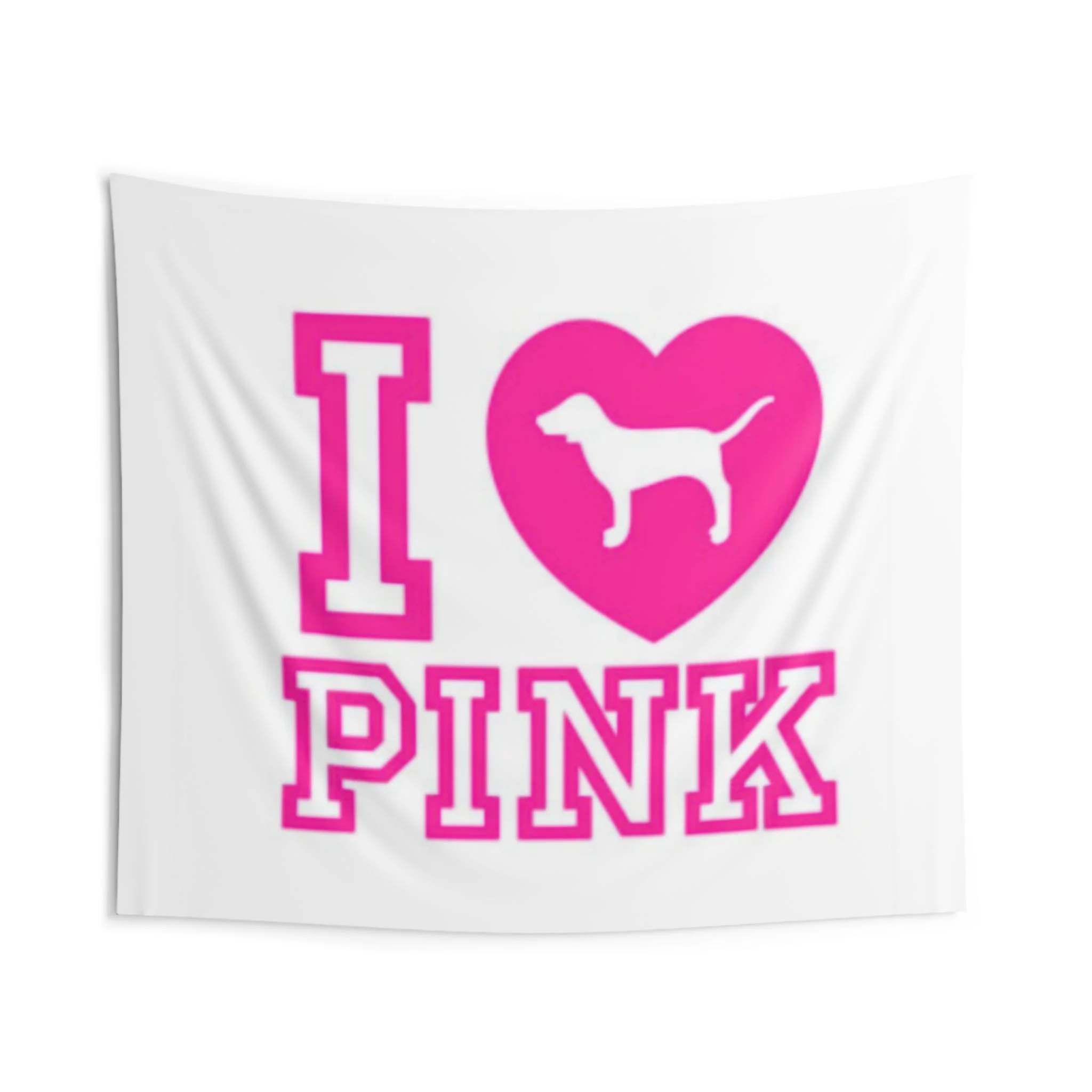 McBling Y2K نسيج ديكور غرفة النوم خلفية القماش أحب الوردي الفيكتورياس سر الوردي قماش مزخرف جداري ديكور الحائط #2