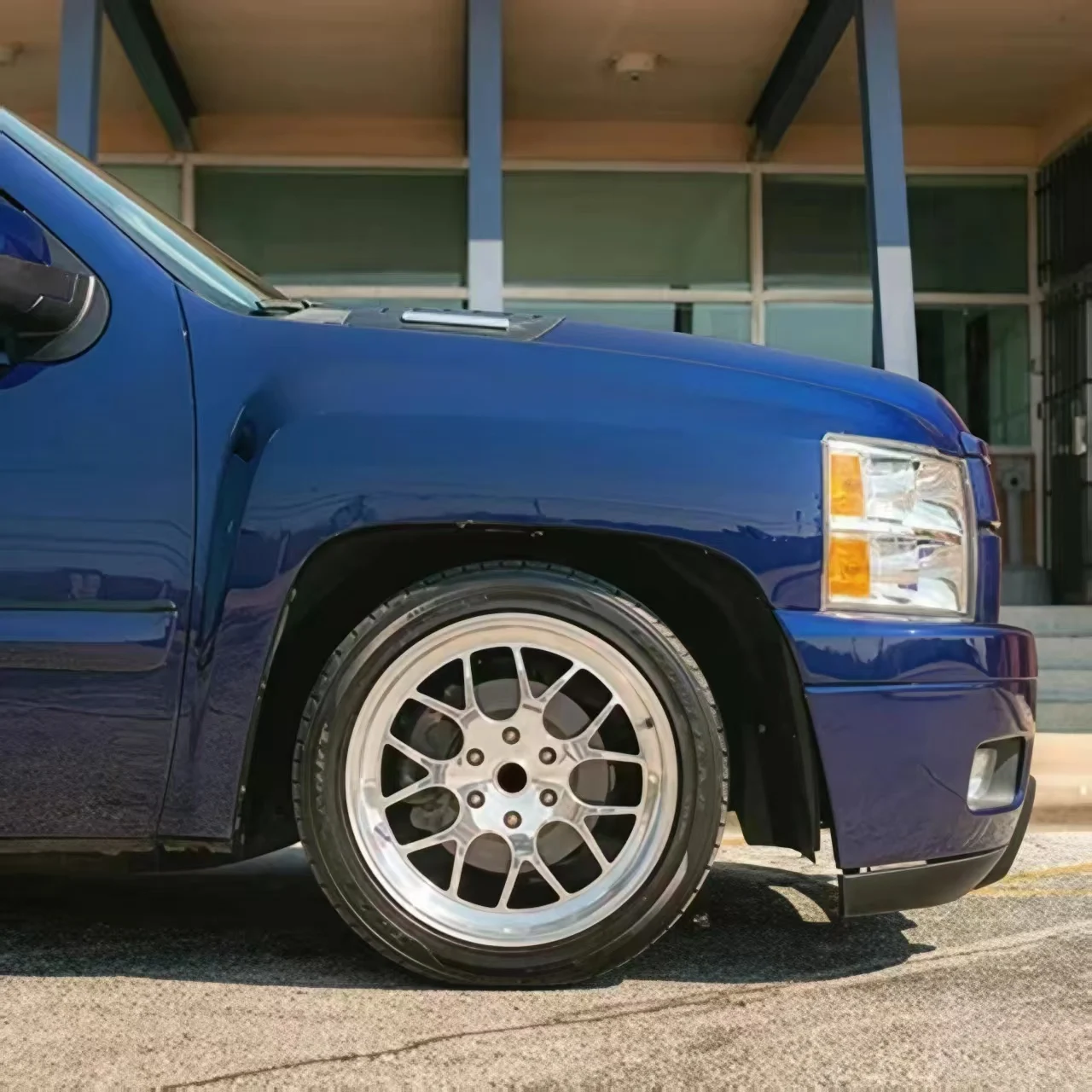 17 18 20 Inch Polished Multi Spoke 6 Lug Forged Truck Alloy Wheels 6x139.7 Full Size Heavy Pickup Trucks